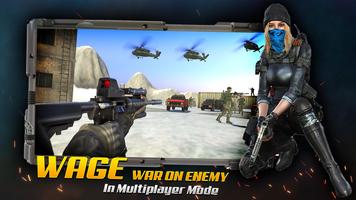 Call for Modern Commando of duty mobile shooter Ekran Görüntüsü 3