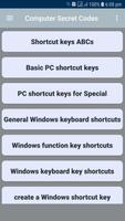 Secret Codes For Computer Cartaz