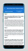2 Schermata Guide For Mobile Network Unlock
