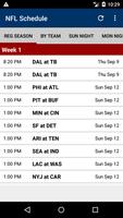 2023 Football Schedule (NFL) 海报