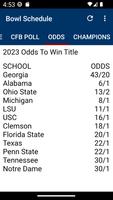 College Football Bowl Schedule 截图 3