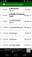 2019 College Football Schedule imagem de tela 3