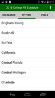 2019 College Football Schedule اسکرین شاٹ 2