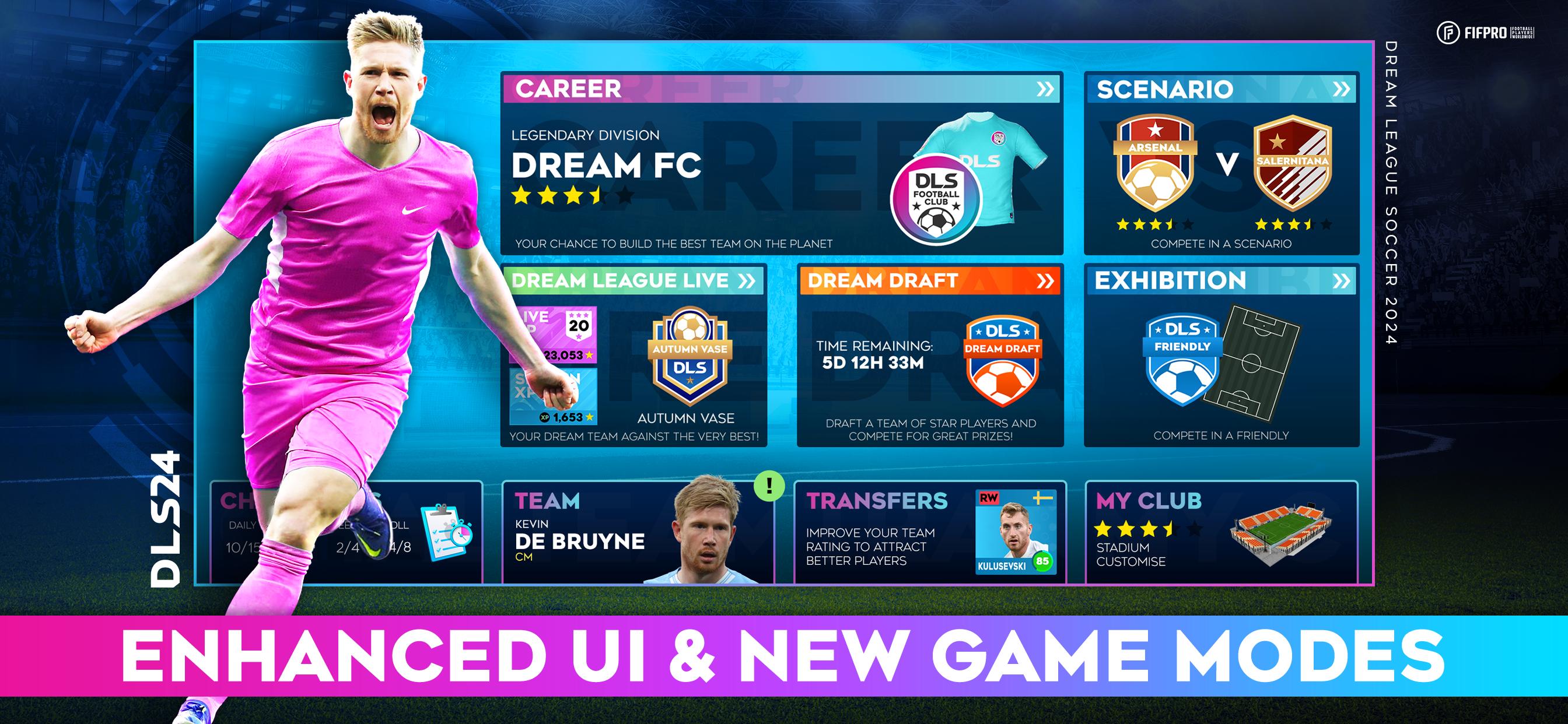 Dream League Soccer 2024 10.100 APK Download by First Touch Games