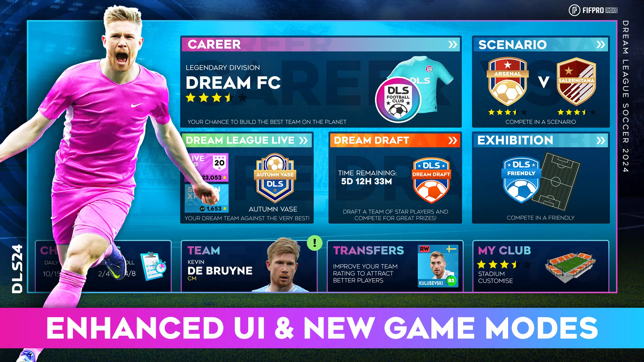 Dream Perfect Soccer League 24 MOD APK [Unlimited Money] 3