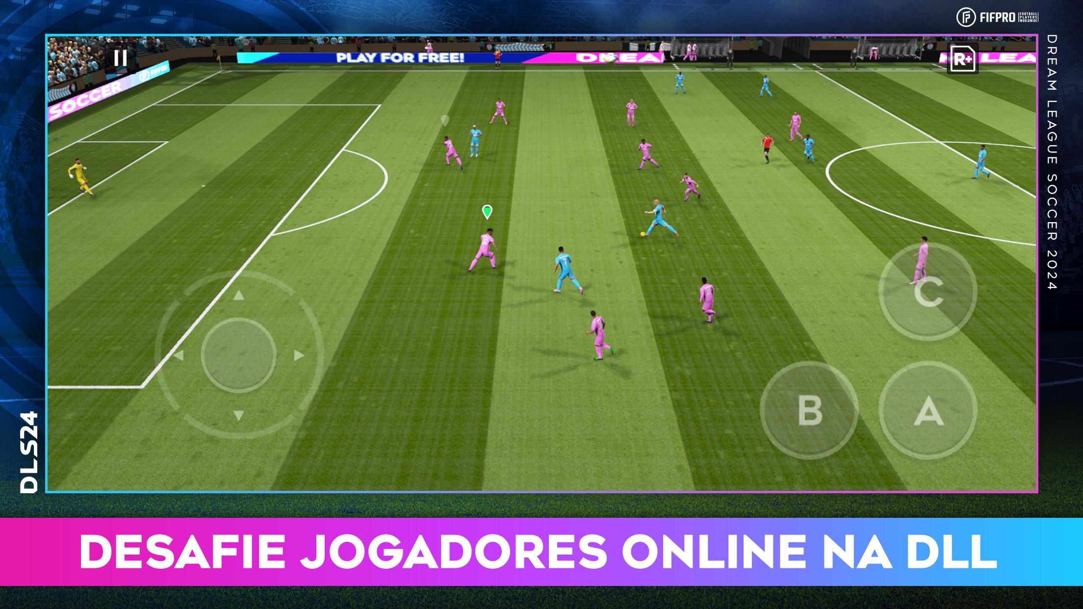 Baixe Dream League 2019 copa do mundo jogo de futebol no PC com MEmu