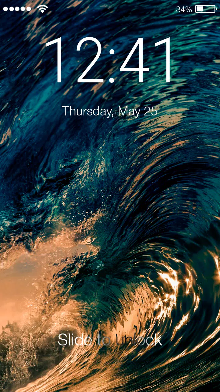 Sea Wave Beach Theme Wallpaper Screen Lock APK pour Android Télécharger