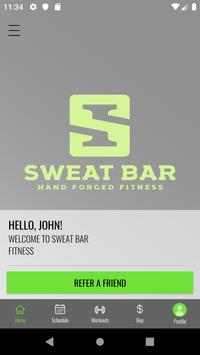 Sweat Bar Fitness 截图 1