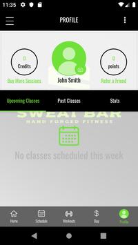 Sweat Bar Fitness 截图 4