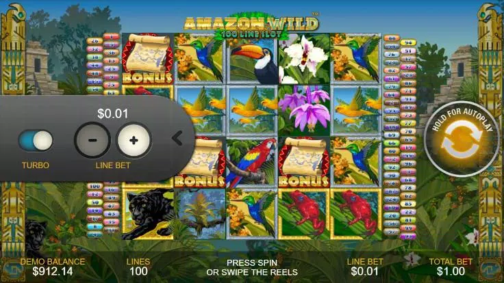下载Free Casino Reel Game - AMAZON WILD的安卓版本