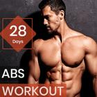 Fitness Workout - 28 Days ABS Workout At Home icône