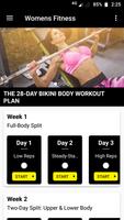 Women's Fitness : 28-DAY BIKIN poster
