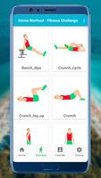 Fitness app Home Workout اسکرین شاٹ 2