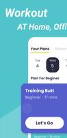 تجريب المرأة في المنزل - Female Fitness 2021 الملصق