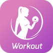 ”Workout for Women. Female fitness training at home