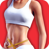 Lose belly fat stomach workout icon