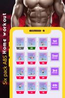 Six Pack Abs Workout Fitness App Affiche