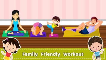 Yoga for Kids & Family fitness Ekran Görüntüsü 2