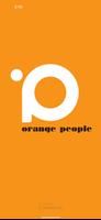 Poster Orange People