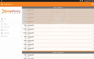 Orangetheory captura de pantalla 3