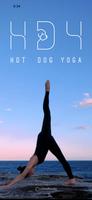 Hot Dog Yoga Poster