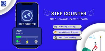 Steps Counter and Pedometer Affiche