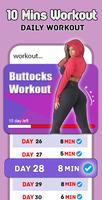 buttocks workout , 30 day home imagem de tela 2