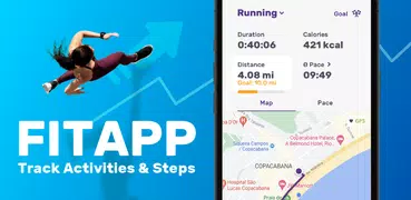 FITAPP: ウォーキング アプリ & 歩数計