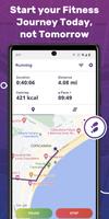 Running Tracker App - FITAPP اسکرین شاٹ 1