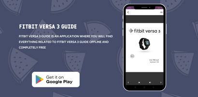 Fitbit Versa 3 Guide постер