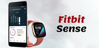 fitbit sense โปสเตอร์