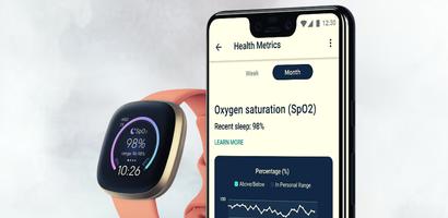 fitbit sense スクリーンショット 1