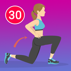 Women Stretch Exercise-icoon