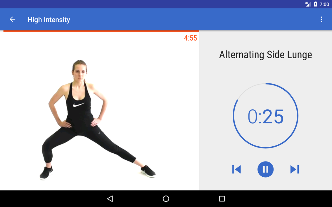 HIIT & Cardio Workout by Fitify screenshot 5