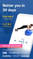 Stability Ball Workouts Fitify โปสเตอร์
