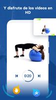 Balón Suizo workouts de Fitify captura de pantalla 2