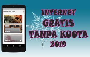 Internet Gratis tanpa Kuota 2019 poster