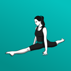 Icona App di stretching flessibilità