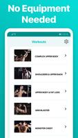 Upper Body Exercises for Men ภาพหน้าจอ 2