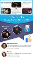 Life hacks - Tips and Tricks for your life poster