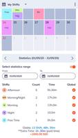 Personal Work Shift capture d'écran 2