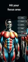 男性のためのホームワークアウトフィットネス-腹部の筋肉 スクリーンショット 2