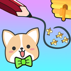 Emoji Dog Save Puzzle آئیکن