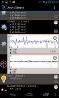 AndroSensor capture d'écran 1