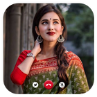 Bhabhi video call : Bhabhi video chat prank icône