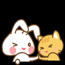 おにぎりバニーとお友達ステッカー APK