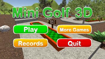 Mini Golf 3D Adventure Affiche