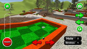Mini Golf 3D Adventure capture d'écran 2
