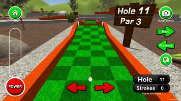 Mini Golf 3D Adventure capture d'écran 3