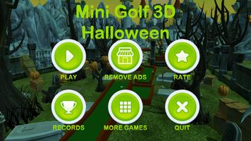 Mini Golf 3D Halloween تصوير الشاشة 1